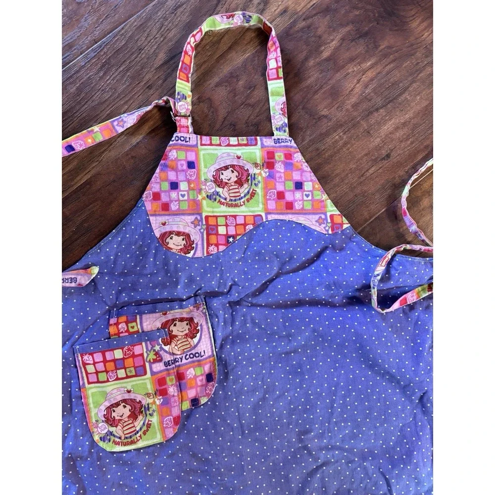 Vintage‎ Strawberry Shortcake Handmade Children's Apron
